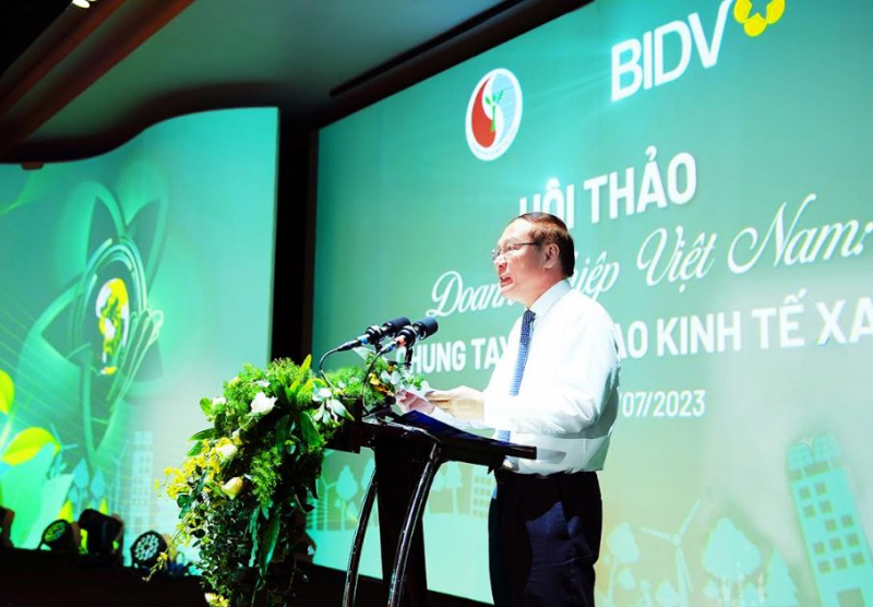 BIDV tổ chức Hội thảo “Doanh nghiệp Việt Nam - Chung tay kiến tạo Kinh tế Xanh” -0
