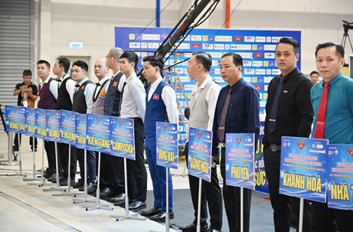 64 cơ thủ tham gia tranh tài tại Billiards Carom 3 băng quốc tế Bình Dương năm 2023 - Cúp Number 1  -0