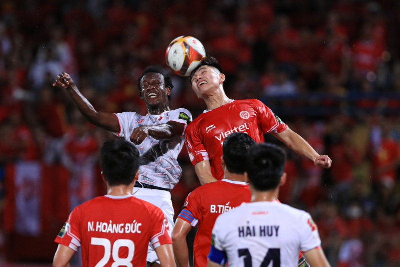 Đánh bại Hải Phòng, Viettel vươn lên bằng điểm với Công an Hà Nội -0
