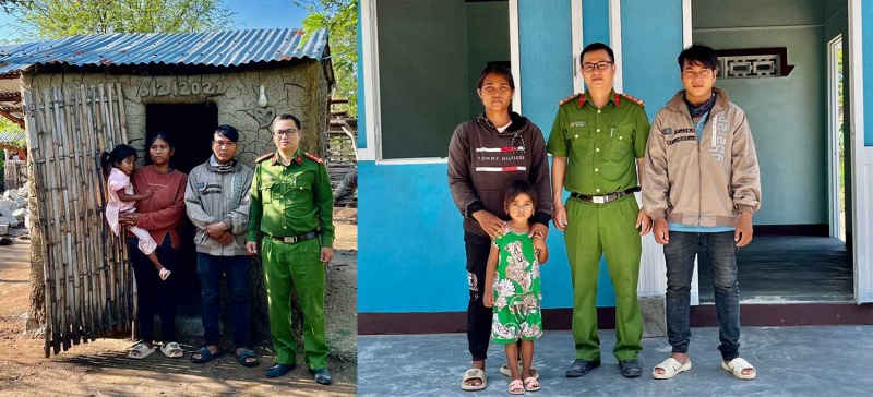 Trưởng Công an xã say mê thiện nguyện ở vùng đồng bào dân tộc Raglai -0