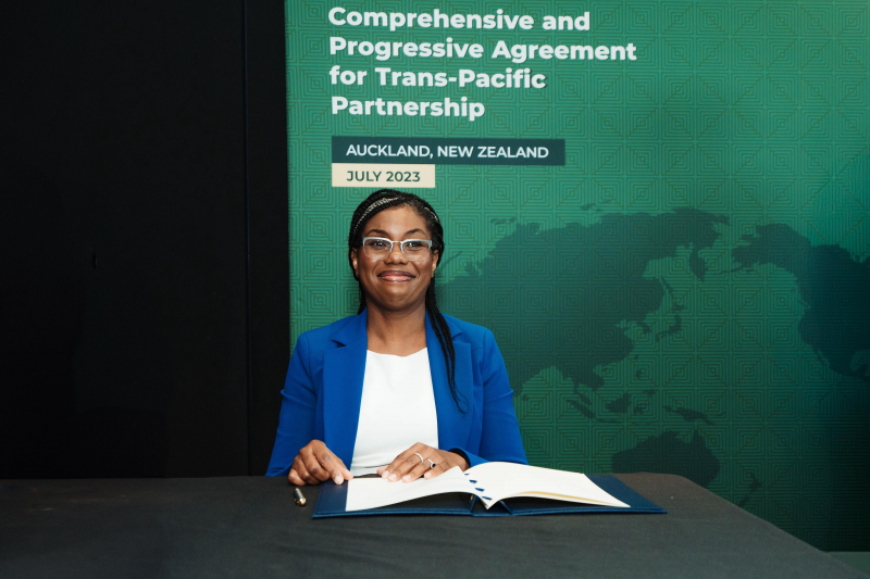 Ký Nghị định thư gia nhập Hiệp định CPTPP của Vương quốc Anh -0