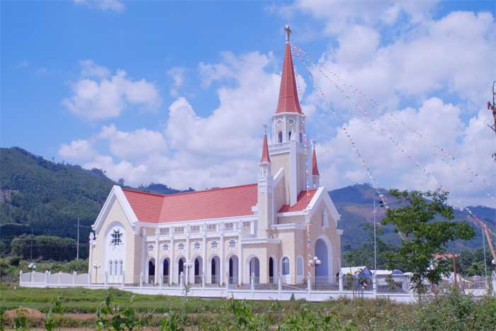 Xây dựng Giáo họ Trà Bồng bình yên -0