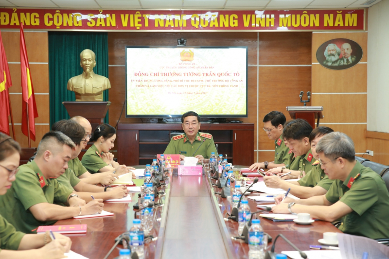 Phát huy đoàn kết, xây dựng Cục Truyền thông CAND ngày càng phát triển -0