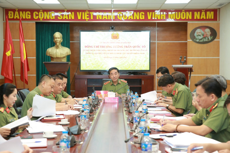 Phát huy đoàn kết, xây dựng Cục Truyền thông CAND ngày càng phát triển -0