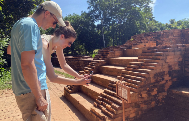 Khai trương sản phẩm thuyết minh đa ngôn ngữ tại Khu đền tháp Mỹ Sơn -0