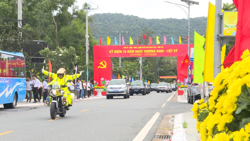 Chủ động bảo đảm ANTT, an toàn các hoạt động kỷ niệm 76 năm ngày Thương binh - Liệt sĩ tại Côn Đảo  -0
