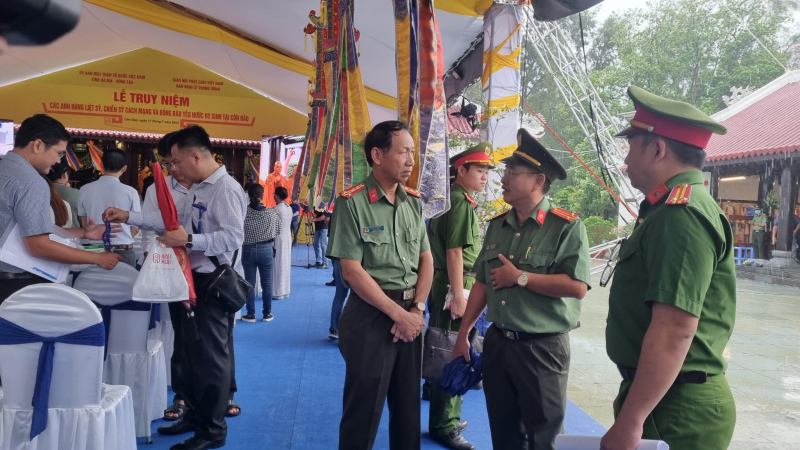 Chủ động bảo đảm ANTT, an toàn các hoạt động kỷ niệm 76 năm ngày Thương binh - Liệt sĩ tại Côn Đảo  -1