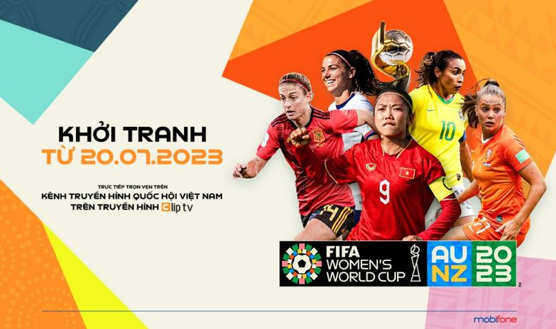ClipTV sở hữu bản quyền phát sóng FIFA Women's World Cup 2023 -0
