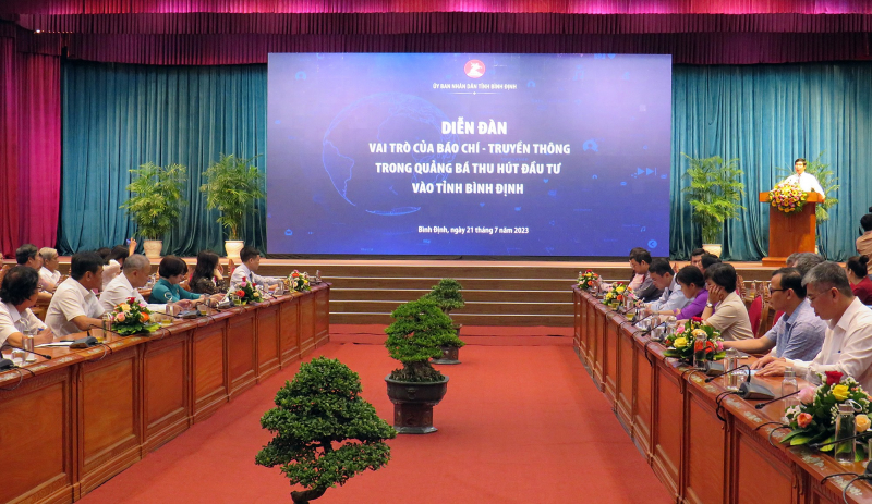Bình Định phát huy vai trò của báo chí - truyền thông trong quảng bá thu hút đầu tư -0