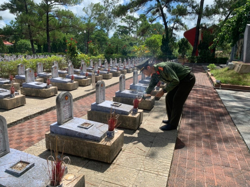 Đoàn Thanh niên Cục An ninh nội địa - Hành trình tháng 7 tri ân -3