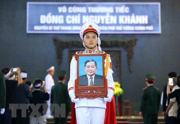 Tổ chức trọng thể Lễ tang nguyên Phó Thủ tướng Nguyễn Khánh -0