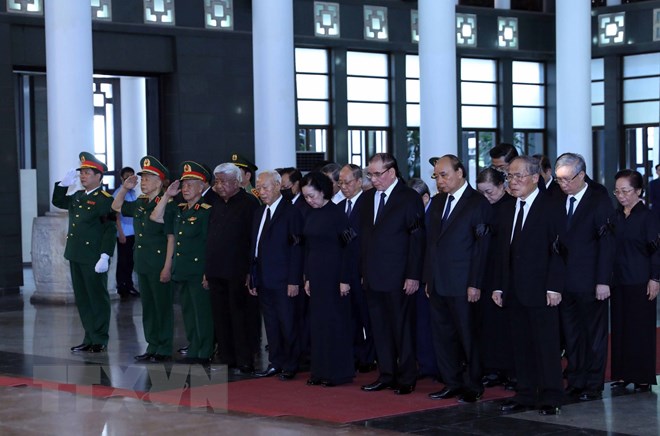 Tổ chức trọng thể Lễ tang nguyên Phó Thủ tướng Nguyễn Khánh -0