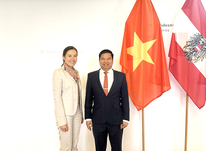 Việt Nam - Áo thúc đẩy hợp tác trong lĩnh vực an ninh trật tự, an toàn xã hội