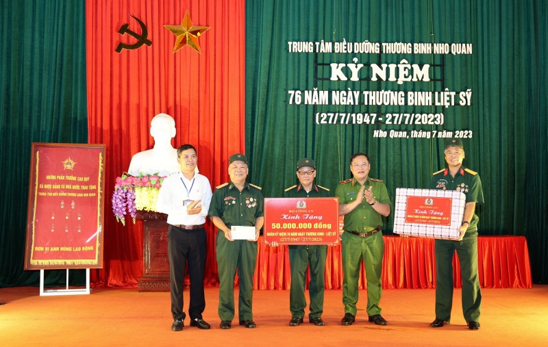 Lực lượng CAND luôn ghi nhớ công ơn đối với các thương binh, liệt sĩ -0