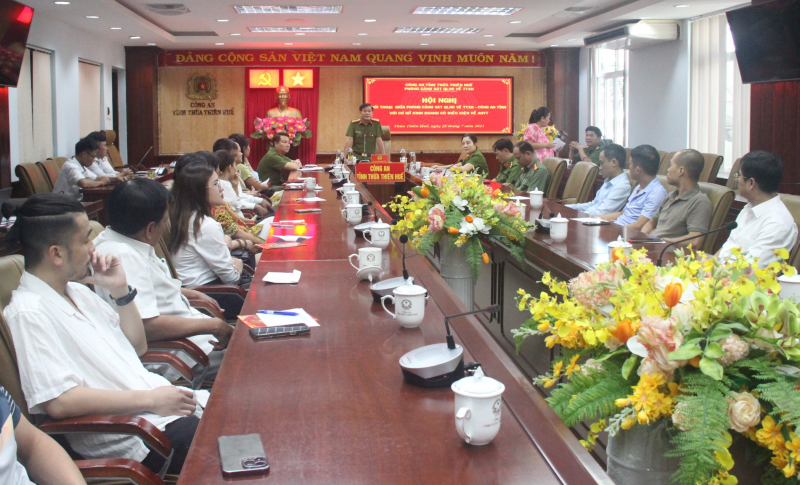 Thừa Thiên-Huế tăng cường đảm bảo ANTT tại các cơ sở kinh doanh có điều kiện -0