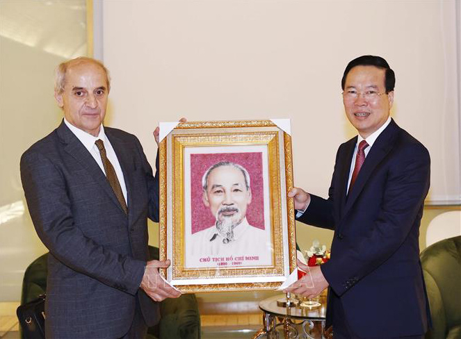 Chủ tịch nước Võ Văn Thưởng tiếp lãnh đạo các chính đảng tại Italy -0