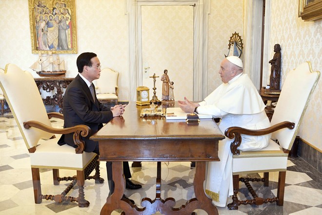 Giáo hoàng Francis mong quan hệ Tòa thánh-Việt Nam ngày càng tốt đẹp -0