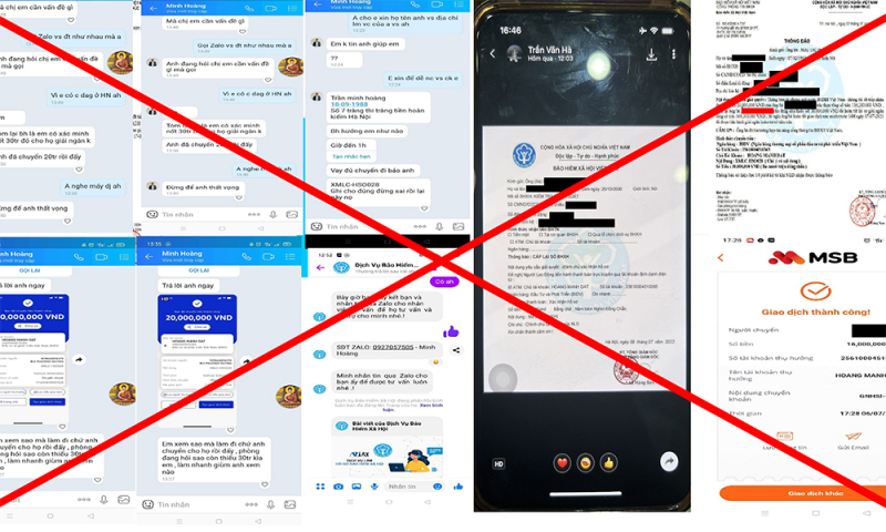 Cảnh giác với hành vi lừa đảo làm dịch vụ BHXH trên mạng xã hội -0