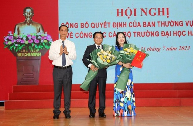 Trường ĐH Hải Phòng có lãnh đạo mới -0