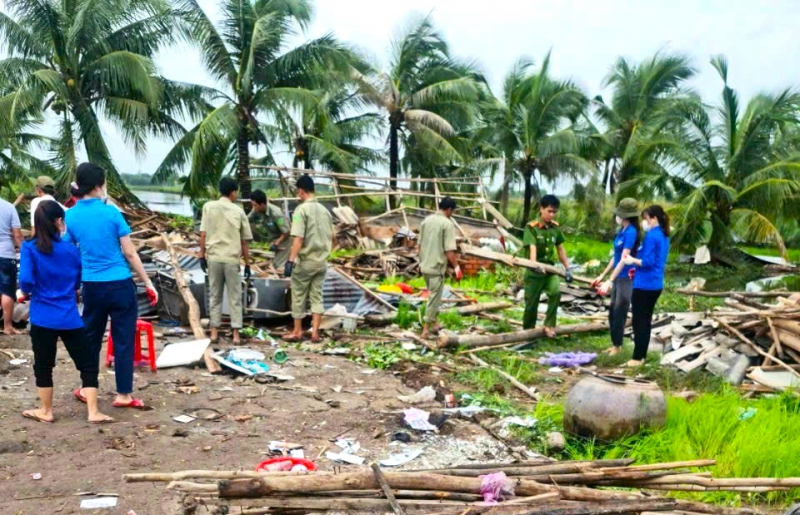 Cà Mau thiệt hại 1.000 căn nhà do thời tiết cực đoan gây ra -2