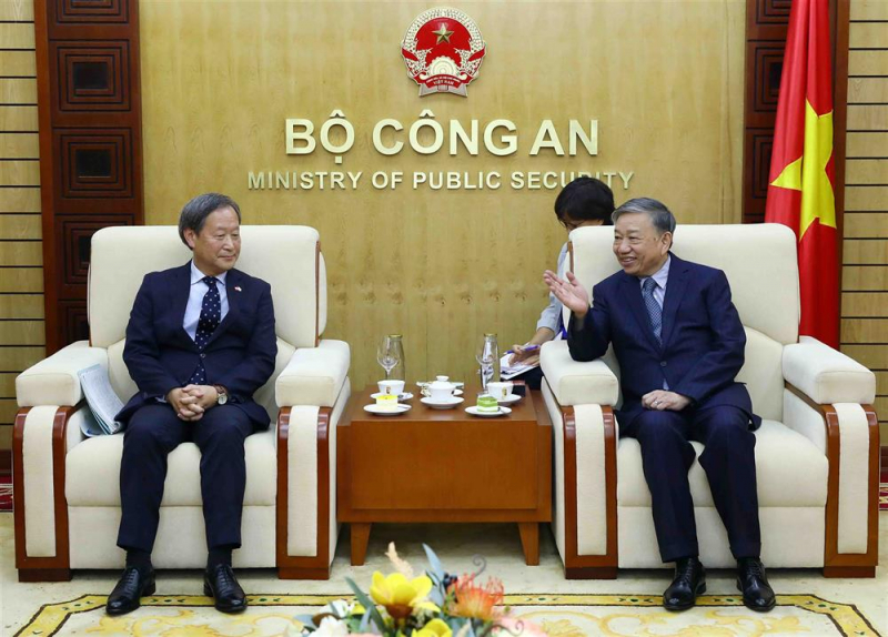 Ministry of Public Security of Vietnam and JICA agree to bolster cooperation -1