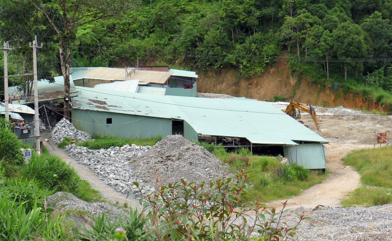 Kết quả xác minh hoạt động khoáng sản tại mỏ vàng Bãi Ruộng -0