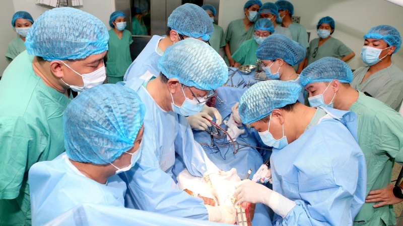 Người đàn ông bị chết não do TNGT hiến tạng 