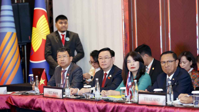 Chủ tịch Quốc hội Vương Đình Huệ dự phiên họp Ban Chấp hành AIPA-44 -0