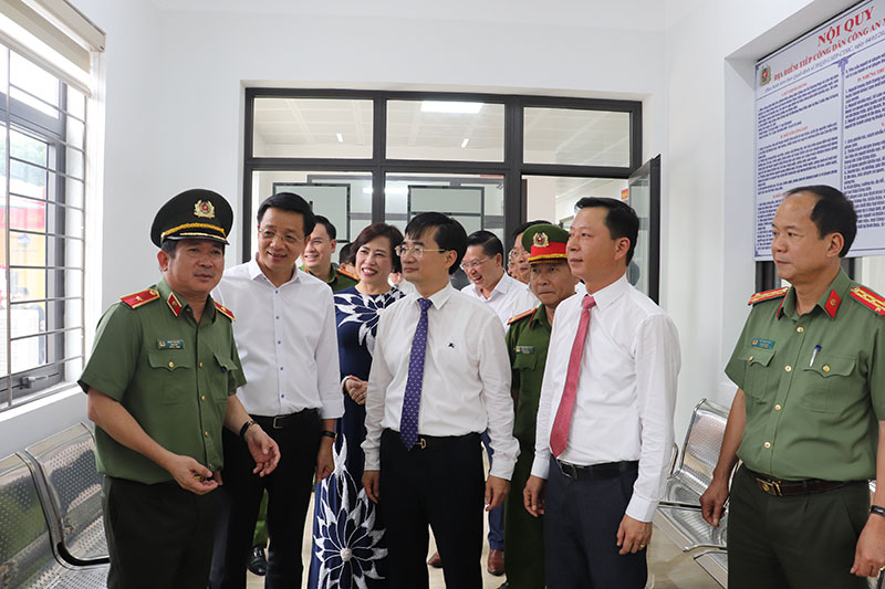 Khánh thành và bàn giao trụ sở Công an xã Dương Huy, TP Cẩm Phả -0