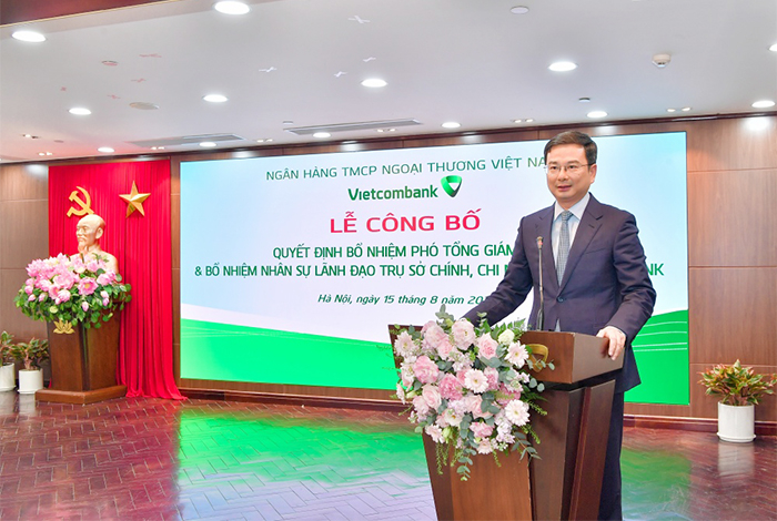 Vietcombank công bố các quyết định bổ nhiệm Phó Tổng Giám đốc và nhân sự lãnh đạo tại Trụ sở chính, Chi nhánh -0