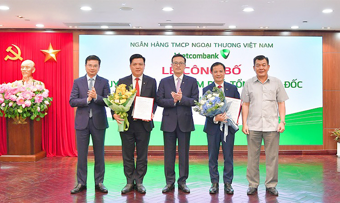 Vietcombank công bố các quyết định bổ nhiệm Phó Tổng Giám đốc và nhân sự lãnh đạo tại Trụ sở chính, Chi nhánh -0