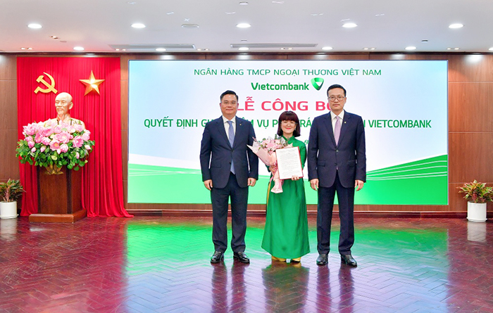 Vietcombank công bố các quyết định bổ nhiệm Phó Tổng Giám đốc và nhân sự lãnh đạo tại Trụ sở chính, Chi nhánh -0