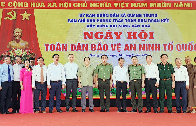 Phong trào toàn dân bảo vệ ANTQ phải thiết thực, phù hợp với tình hình thực tế -0