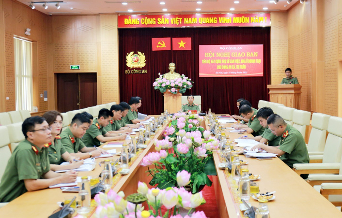 Đẩy nhanh tiến độ xây dựng trụ sở làm việc, nhà ở doanh trại cho Công an xã, thị trấn -0