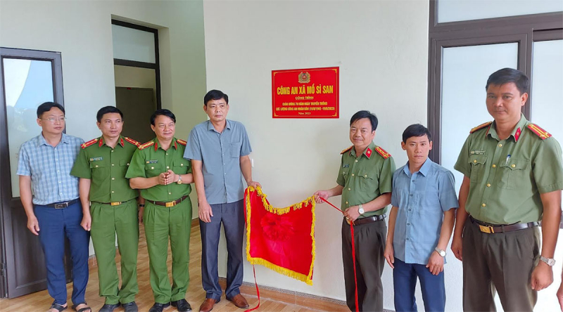 Khánh thành các trụ sở Công an xã tại Lai Châu -0