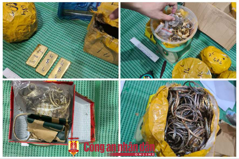 Khởi tố 2 chủ tiệm vàng và 3 đối tượng trong vụ vận chuyển trái phép vàng qua biên giới -0