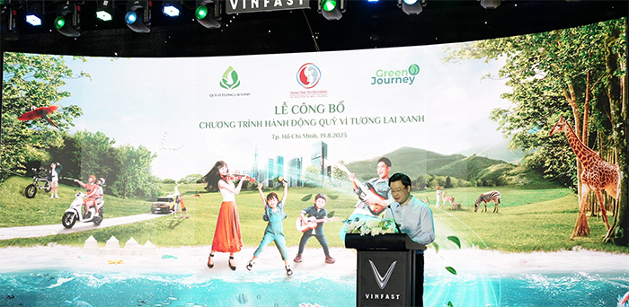 Vingroup công bố Chương trình hành động của quỹ Vì Tương lai xanh thành -0