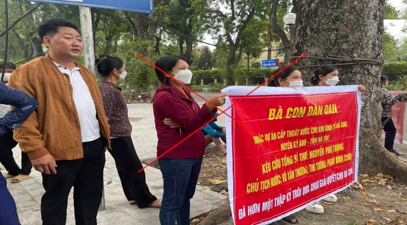 Lôi kéo gần 1.000 người tham gia khiếu kiện kéo dài, một đối tượng bị khởi tố -0