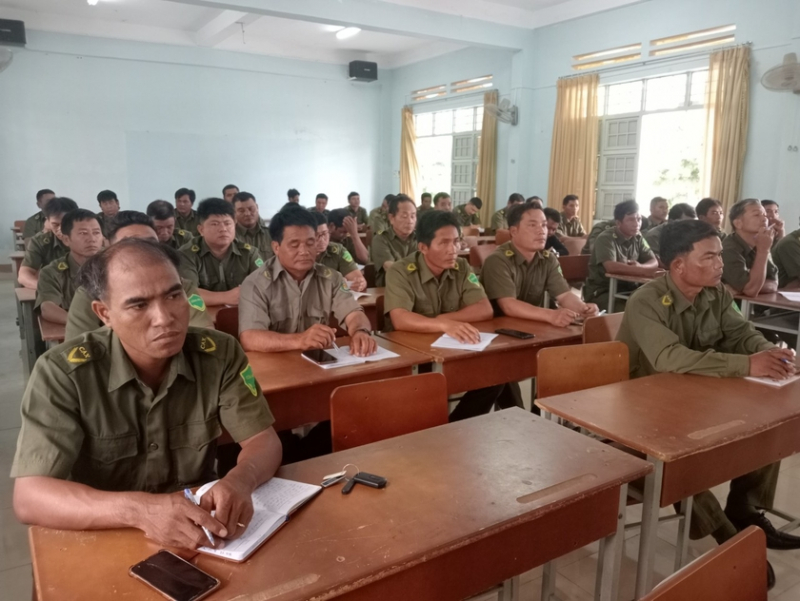 Phát huy vai trò tích cực của Công an bán chuyên trách ở vùng sâu -0