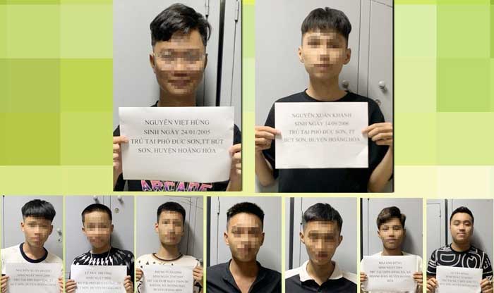 Bắt giữ nhóm thanh, thiếu niên cướp tài sản -0