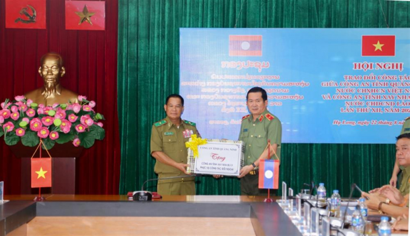 Police of Quang Ninh and Sainyabuli agree to boost cooperation -0