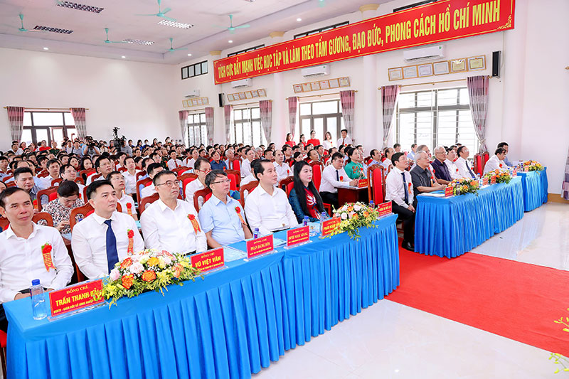 Làng văn hóa kiểu mẫu đầu tiên của Vĩnh Phúc được khánh thành -0