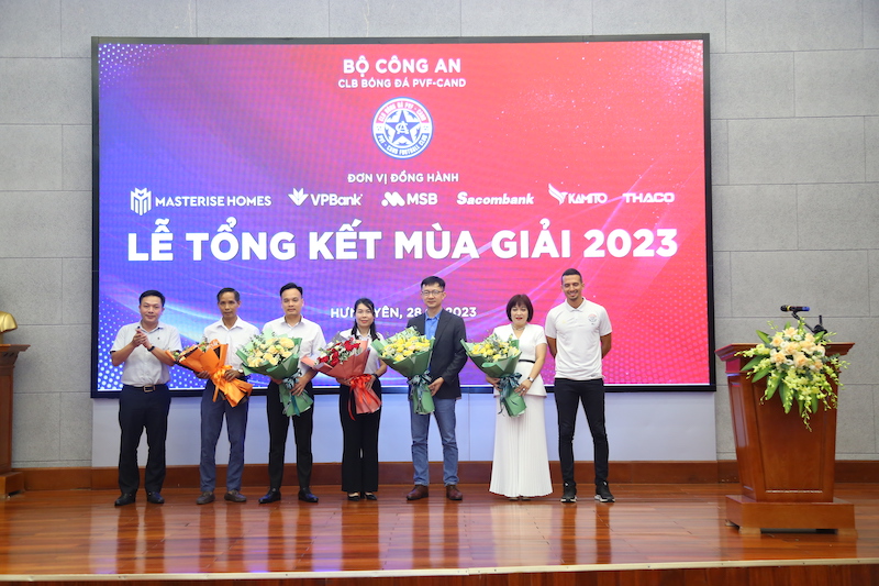 Câu lạc bộ bóng đá PVF- CAND tổng kết mùa giải 2023 -0