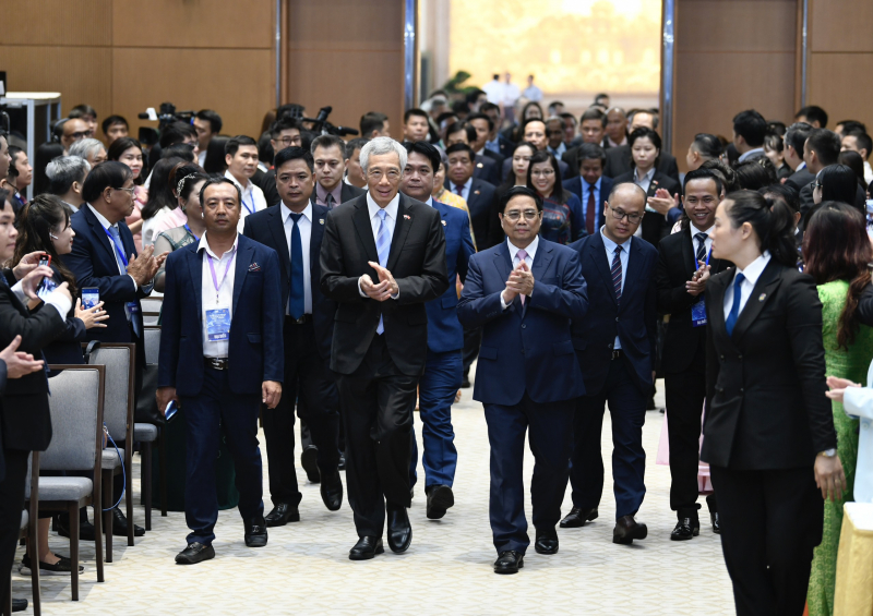 Việt Nam, Singapore khởi công, chấp thuận đầu tư 5 dự án VSIP mới -0