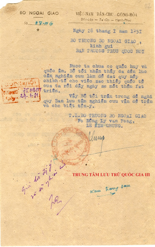 Phát huy giá trị “Bảo vật quốc gia - Phác thảo mẫu Quốc huy Việt Nam” -0