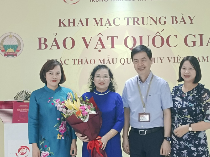Phát huy giá trị “Bảo vật quốc gia - Phác thảo mẫu Quốc huy Việt Nam” -0