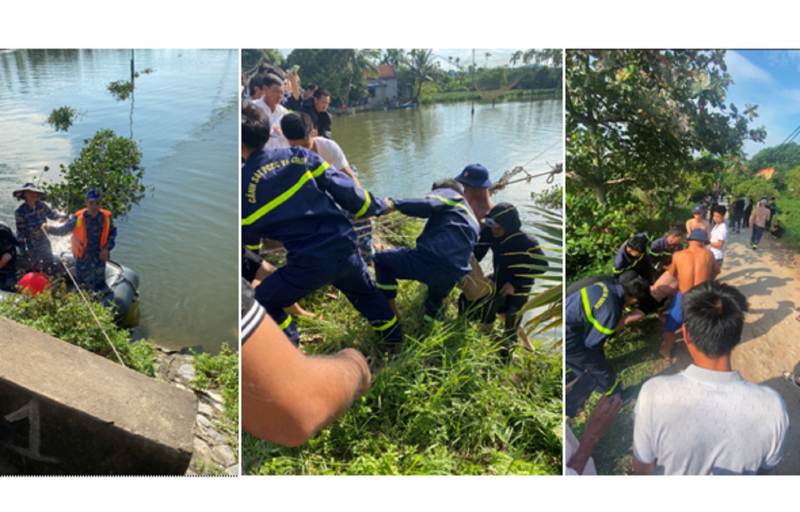 Xuyên đêm tìm kiếm nam sinh tắm sông mất tích -0