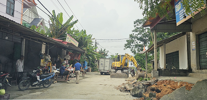 Sôi động trên các công trình xây dựng Làng văn hóa kiểu mẫu ở Vĩnh Phúc -0
