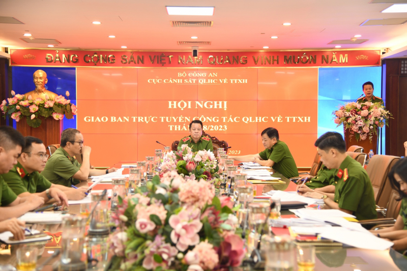 Cảnh sát QLHC về TTXH  hoàn thành các công tác trọng tâm, trong đó có Đề án 06 -0