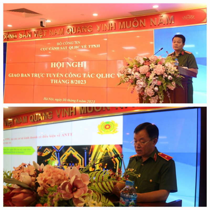 Cảnh sát QLHC về TTXH  hoàn thành các công tác trọng tâm, trong đó có Đề án 06 -0